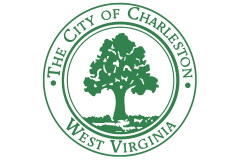 Image of the logo for the City of Charleston. It is a green circle with a tree in the center.